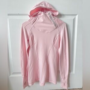 Lululemon Run Back On Track Pullover baby pink size 2